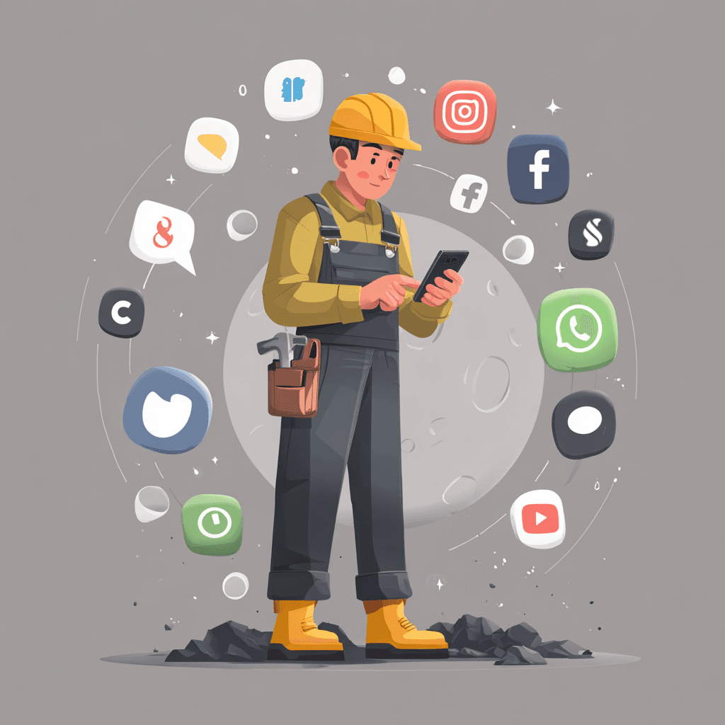SEO and Social Manager visualization